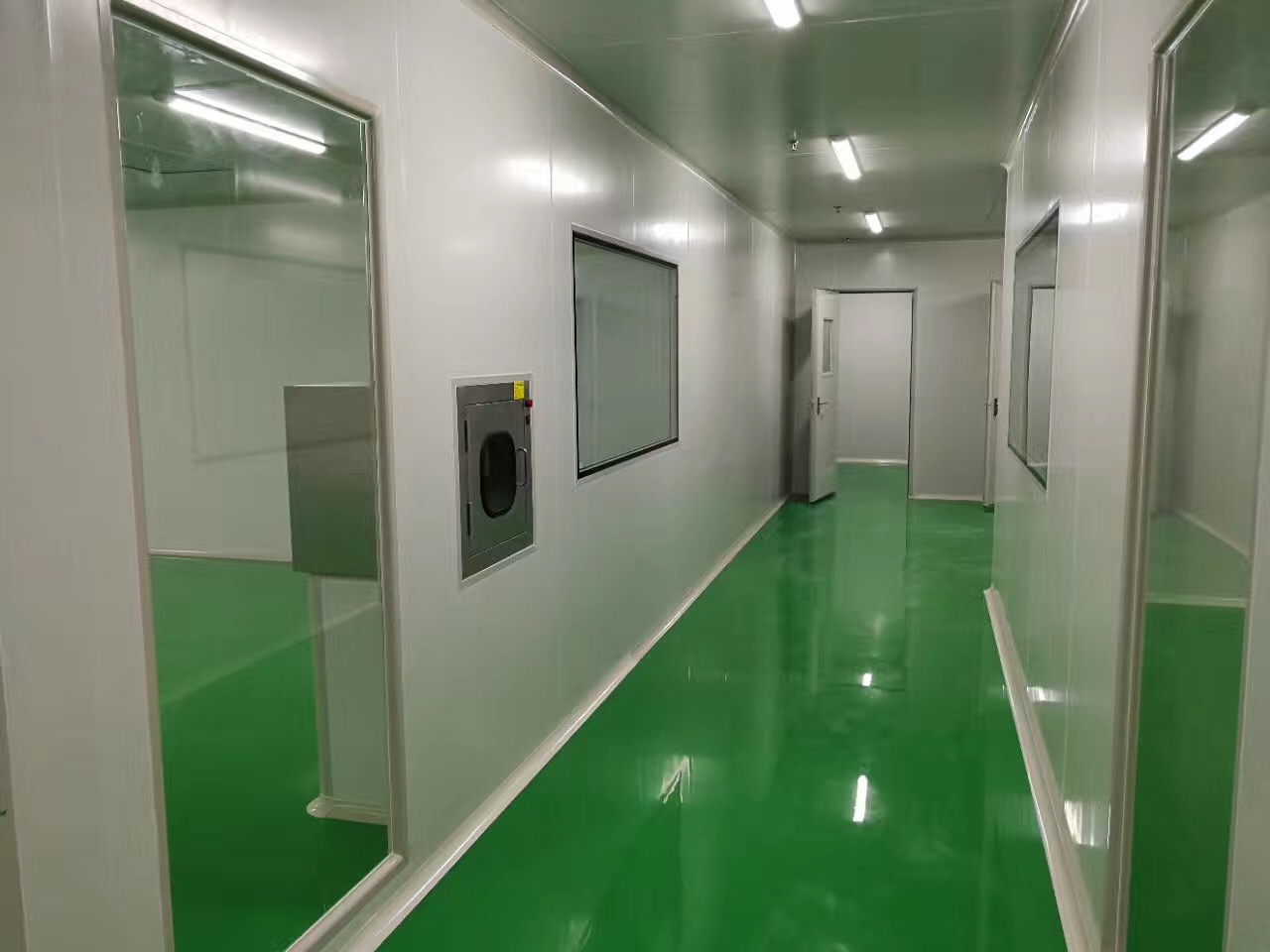 上海松江新橋食品廠潔凈車間裝修圖片